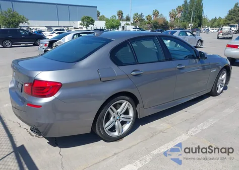 2013 BMW 550 I from USA, damaged, VIN WBAFR9C53DDX80728